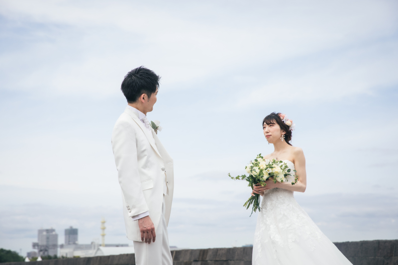 見つめ合う二人