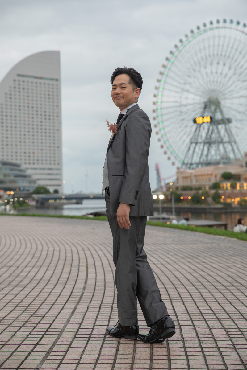 新郎様ソロショット