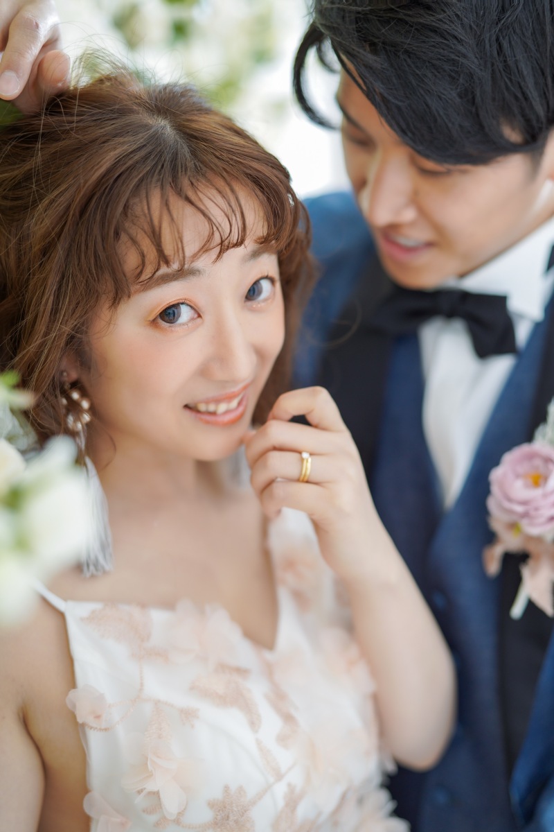 お二人一緒の写真も◎