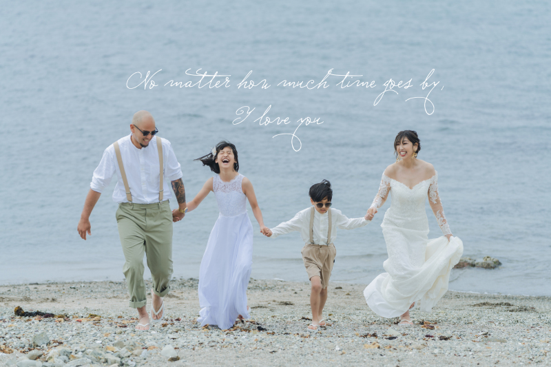 最後は、みんなで立ち去る姿をパシャリ！