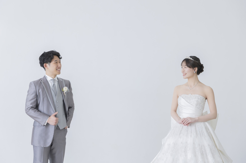 白の世界で響き合うお二人の笑顔