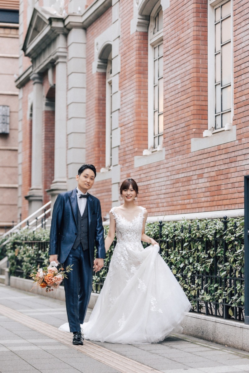 東京駅周辺に到着ー。