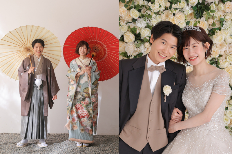 和装・洋装どちらも大満足プラン！
