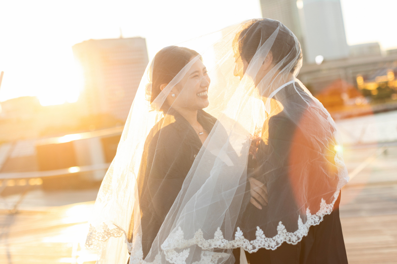 オフショットもいい光に