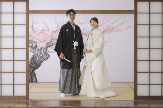 白無垢屋内庭園スタジオ