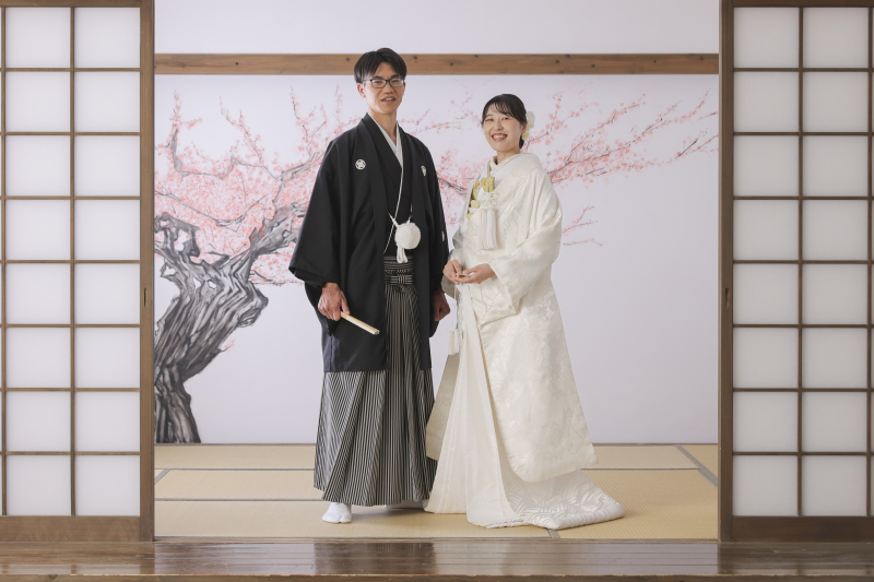 白無垢屋内庭園スタジオ