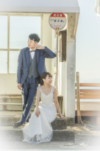 湘南　バス停から海へ