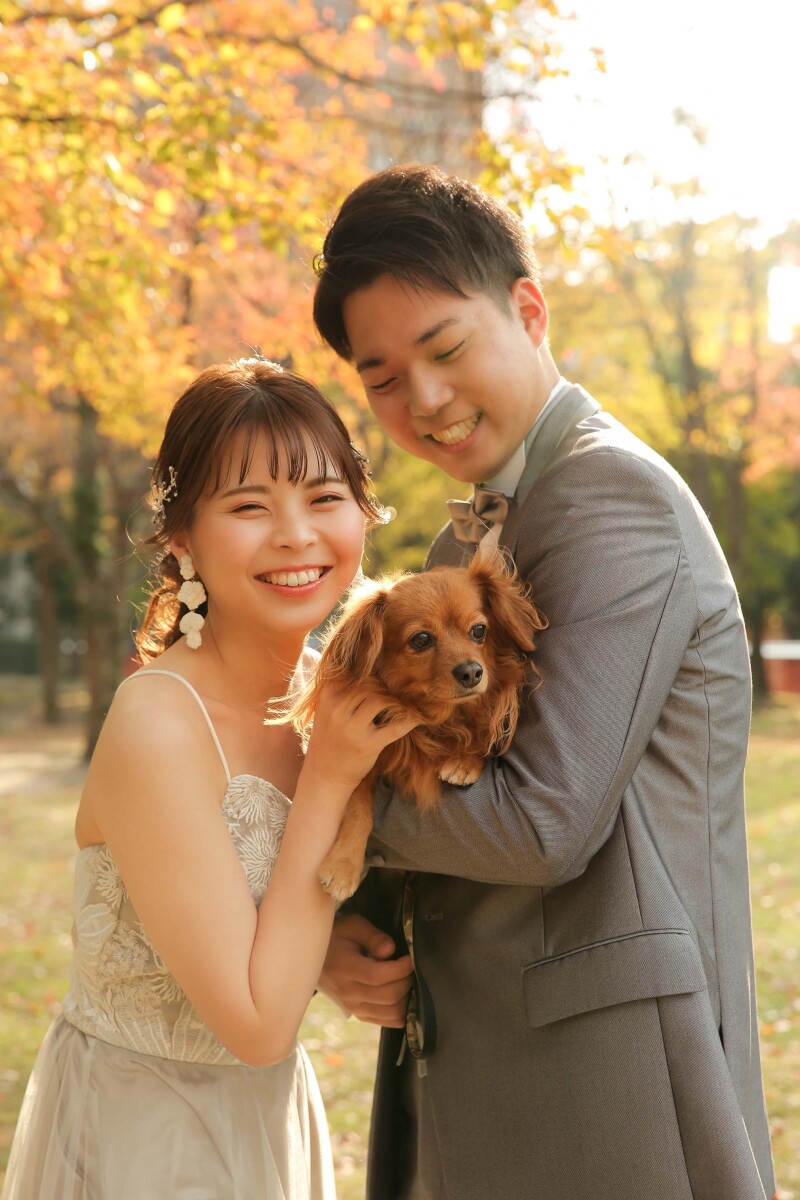 STUDIO AQUA 横浜みなとみらい店(スタジオAQUA)_ペットと一緒に撮影できる