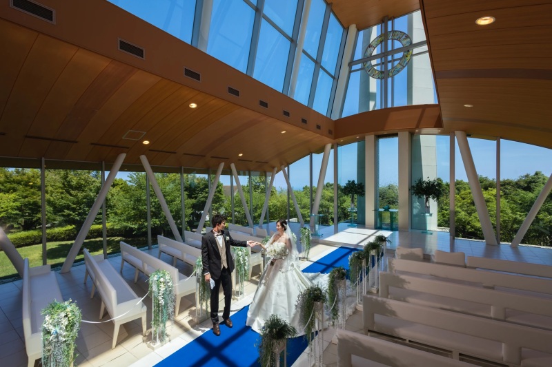 STUDIO AQUA 横浜みなとみらい店(スタジオAQUA)_チャペルで撮影できる