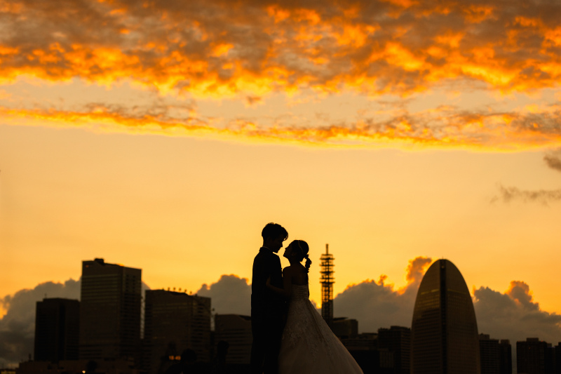 夕景も綺麗に撮影できます