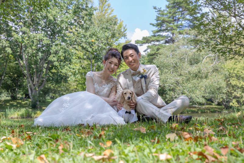 STUDIO AQUA 横浜みなとみらい店(スタジオAQUA)_ペットと一緒に撮影できる