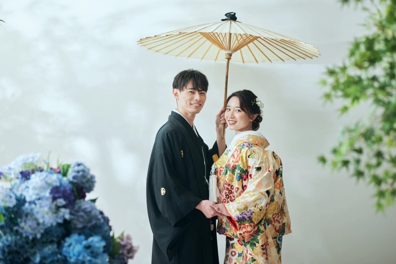 STUDIO AQUA 横浜みなとみらい店（スタジオAQUA）_庭園で撮影できる