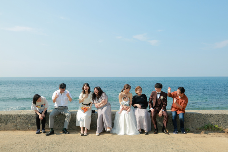 STUDIO AQUA 横浜みなとみらい店(スタジオAQUA)_家族・友人を撮影に呼べる