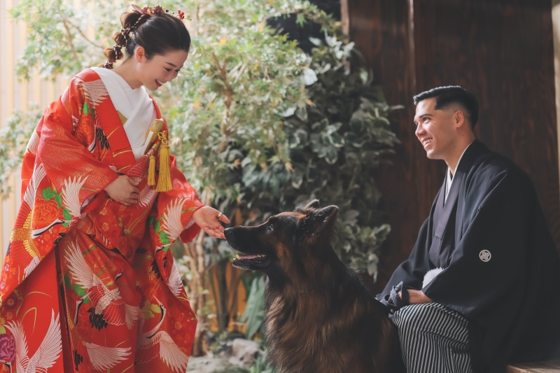 STUDIO AQUA 横浜みなとみらい店(スタジオAQUA)_ペットと一緒に撮影できる