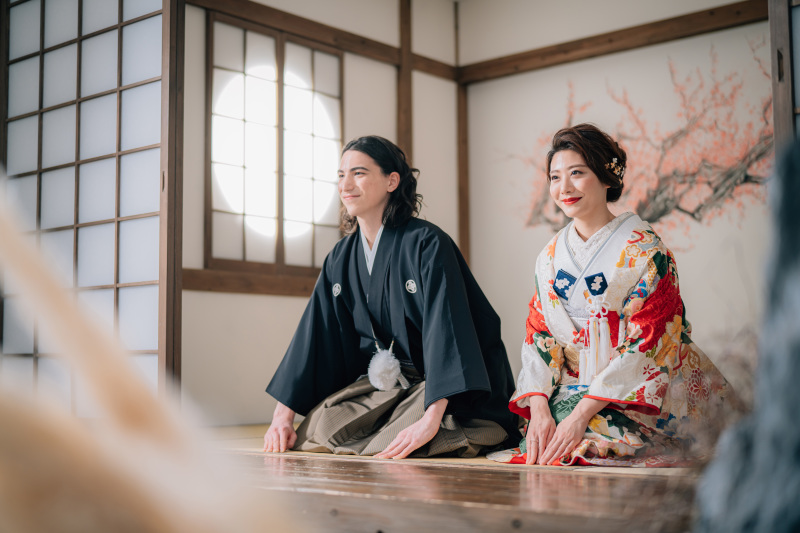 STUDIO AQUA 横浜みなとみらい店（スタジオAQUA）_庭園で撮影できる