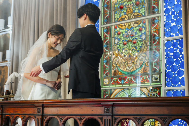 STUDIO AQUA 横浜みなとみらい店(スタジオAQUA)_チャペルで撮影できる