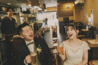 STUDIO AQUA 横浜みなとみらい店（スタジオAQUA）_【撮る結婚式という幸せを】デート気分で結婚写真篇