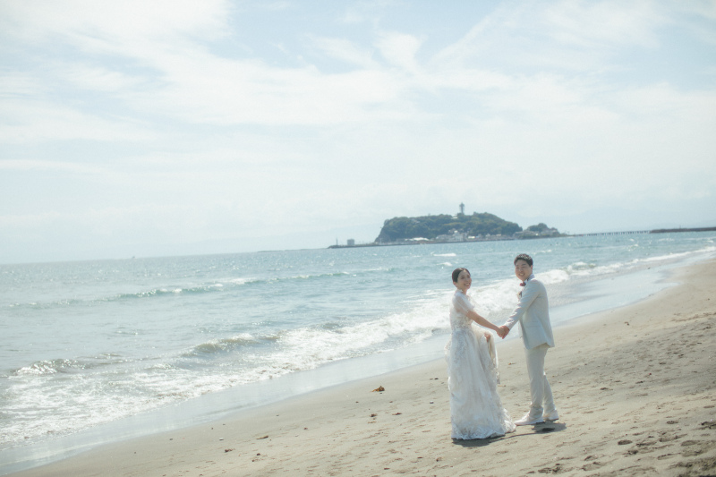 STUDIO AQUA 横浜みなとみらい店(スタジオAQUA)_海で撮影できる