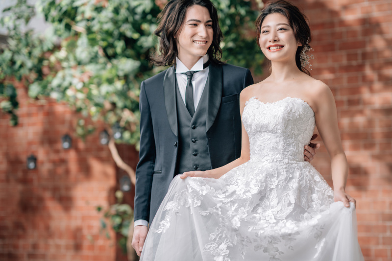 みなとみらい 桜木町 山手で結婚写真 フォトウェディング 前撮り 50スタジオ検索 するならphotorait フォトレイト