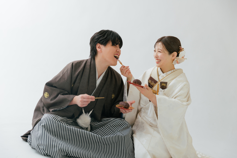 おふたりの自然な表情が溢れるお写真が好きです。