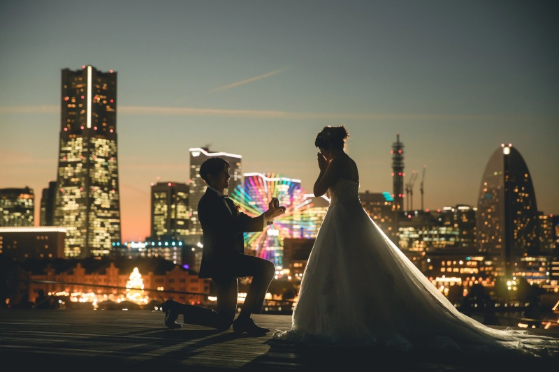 【選べる特典プレゼント】大桟橋夕景+夜景ロケーションプラン◇たっぷり200カット以上全データ付◇美しい横浜を残すなら