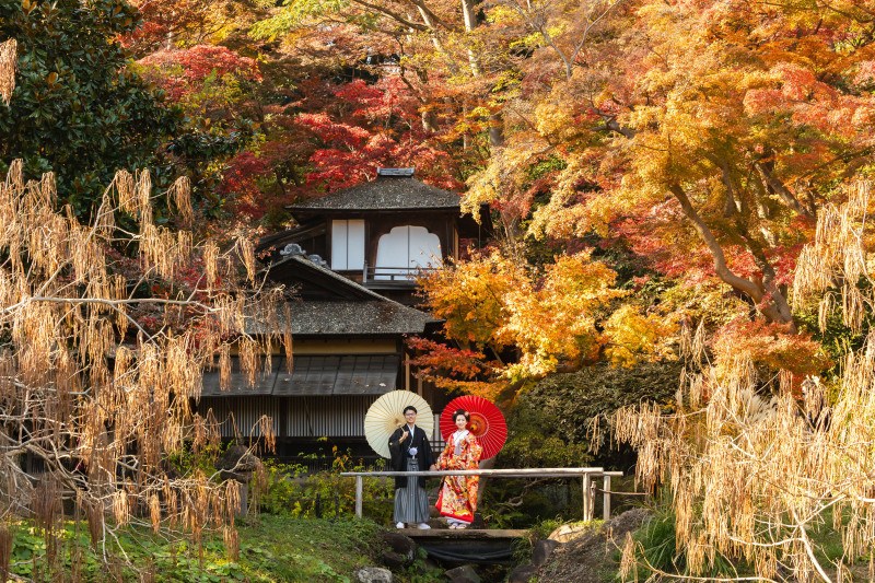 【7月までの撮影がお得◎】三渓園ロケーションプラン ◇200カット以上全データ美肌・体型補正付き◇