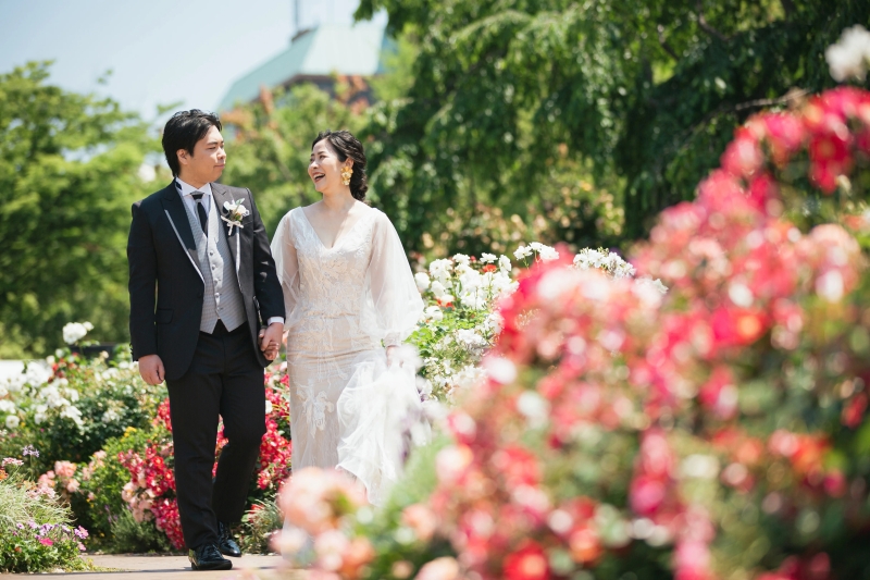 【平日限定】《今ならシーズン料金無料!》山下公園ロケーション ◇200カット以上全データ付◇洋装でも和装でも◎