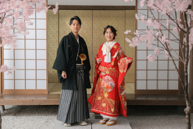 和装にチェンジ