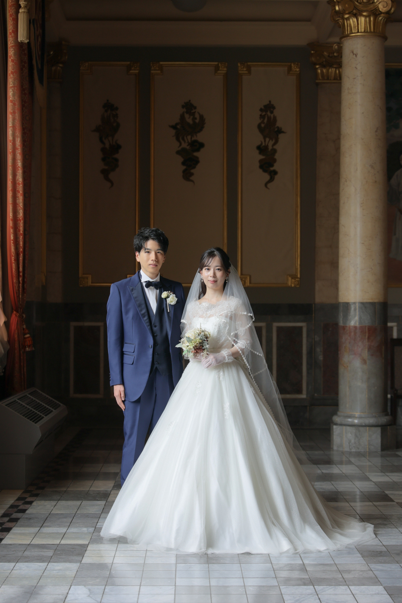 お二人の立ち姿から