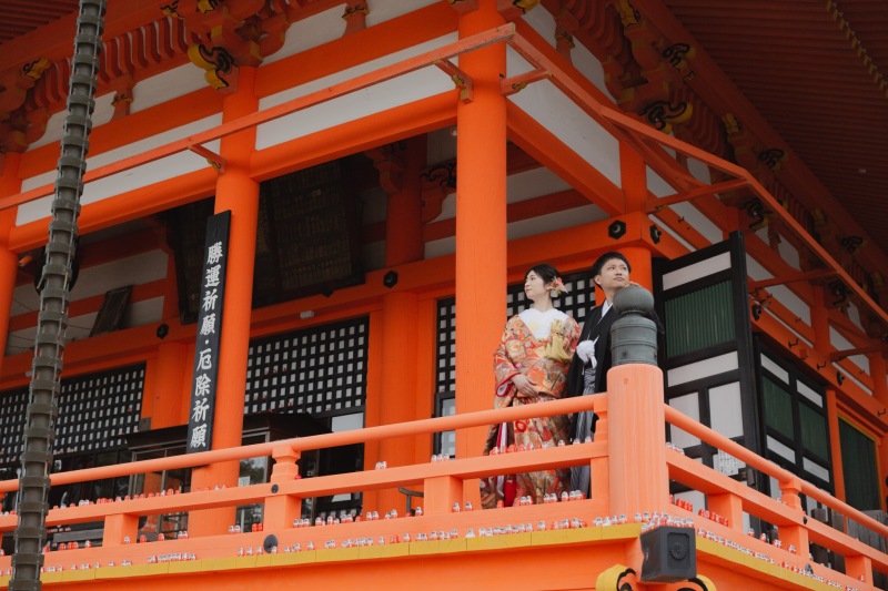 階段を登り切ると、本堂に到着!