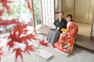 和装室内庭園！