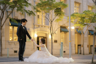 6/30夕暮れ時の旧居留地