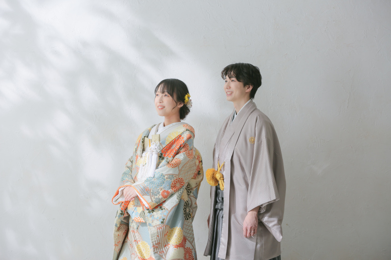 和装でも柔らかい雰囲気で〜!