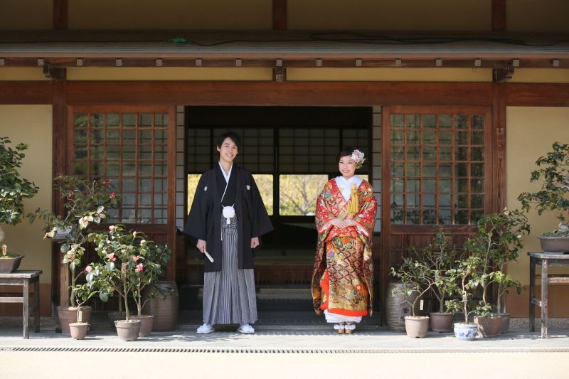 まずは和室の前で！