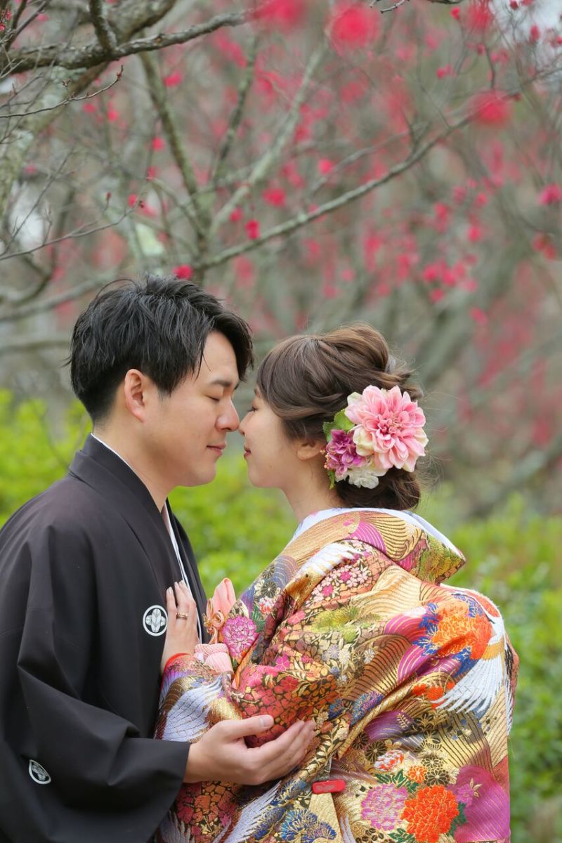 梅が開花していました！