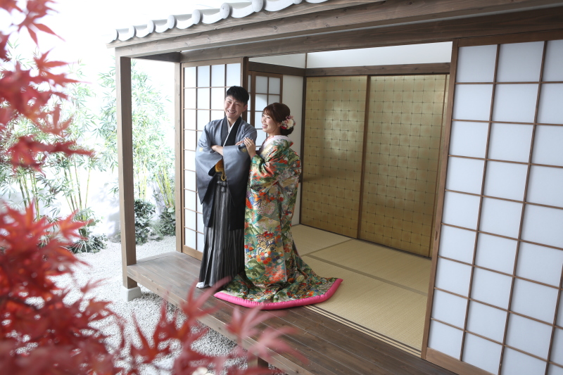 「我が家の縁側です」