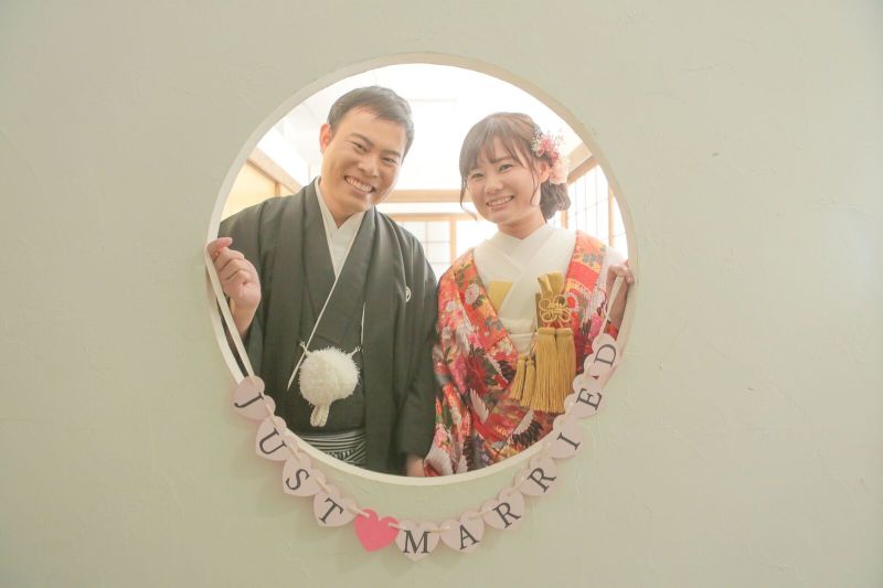 「JUST MARRIED」！
