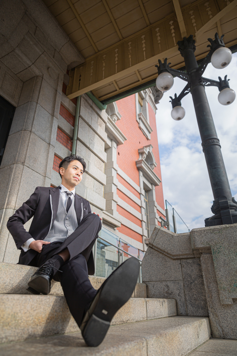 新郎様ソロショット