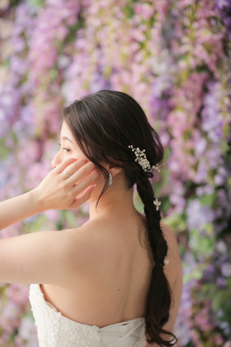 ドレスに合うヘアスタイル♪