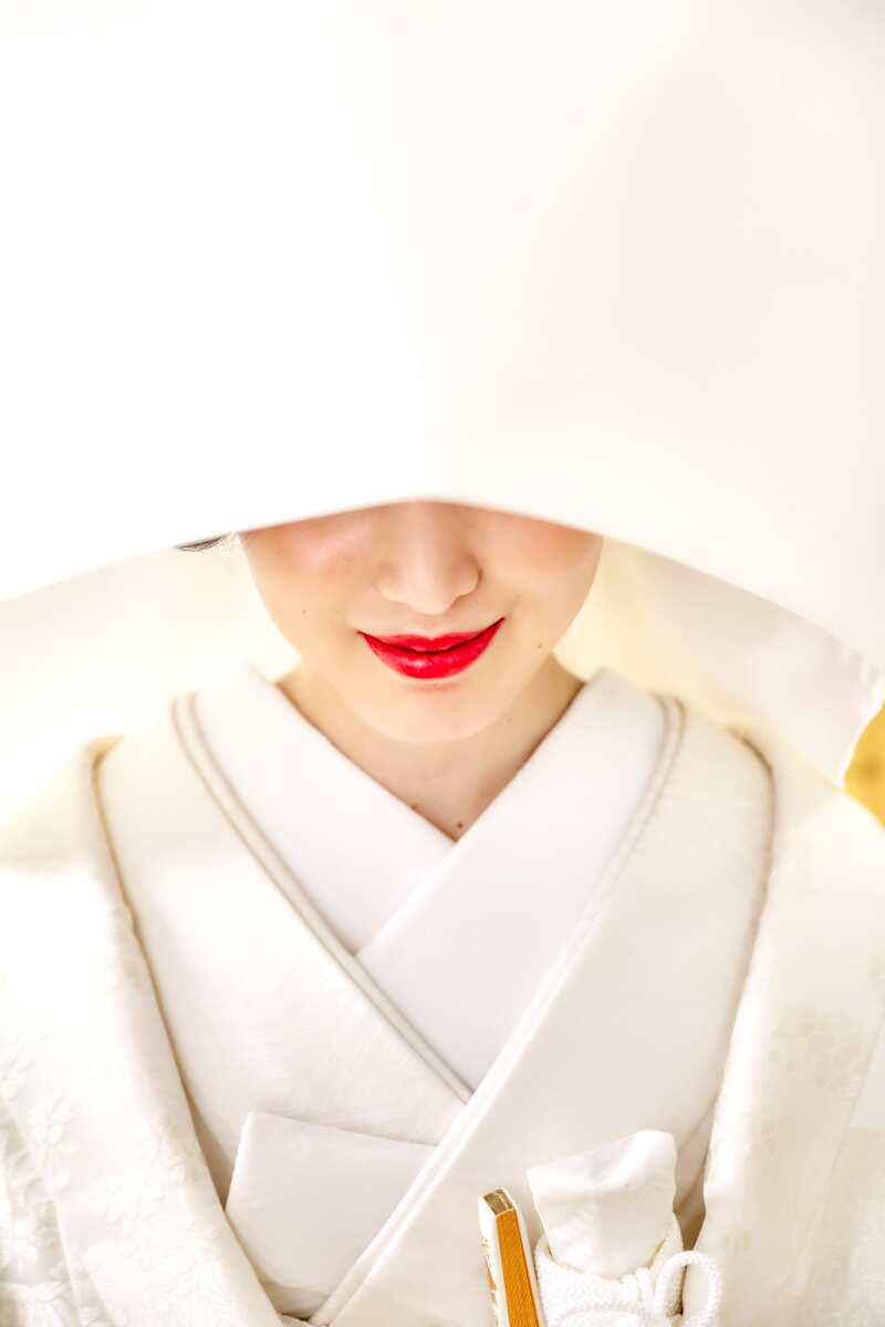 口元のショットも