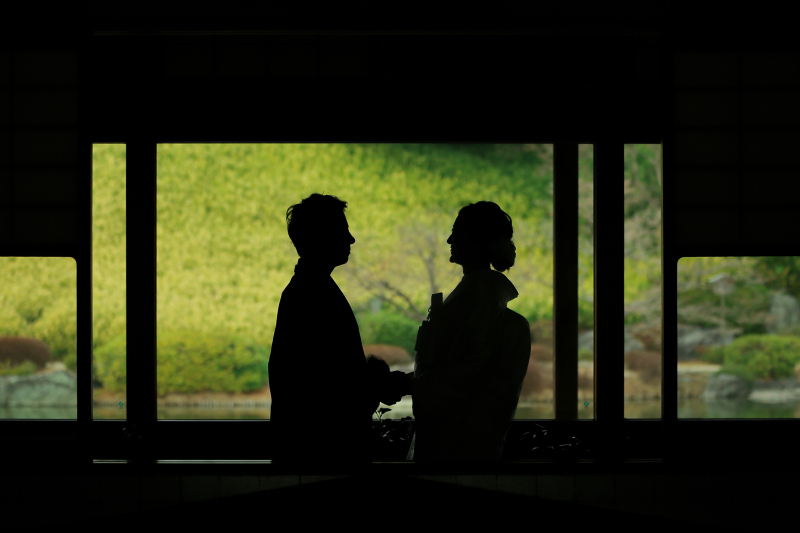 シルエット撮影