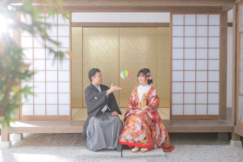 縁側でほっこり♪