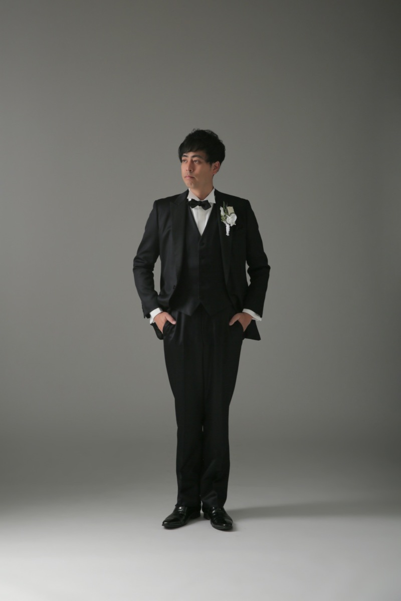 新郎様のソロカットも決まっています！