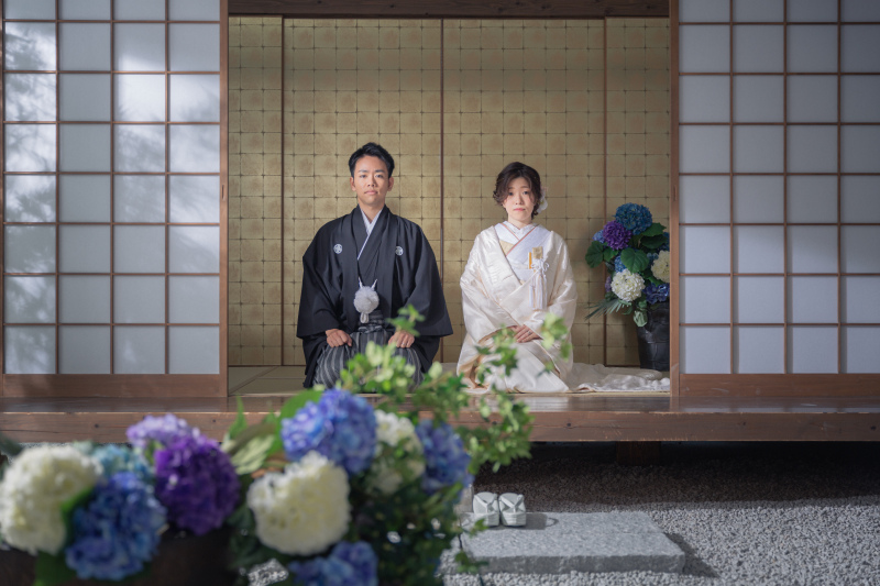 あじさい始めました。