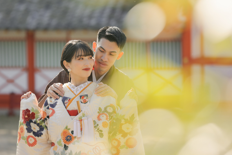 最後はぎゅっと