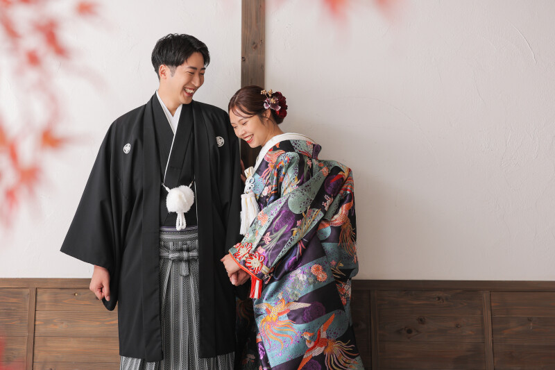 寄り添いあったショット