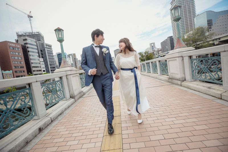 石畳をダッシュ!