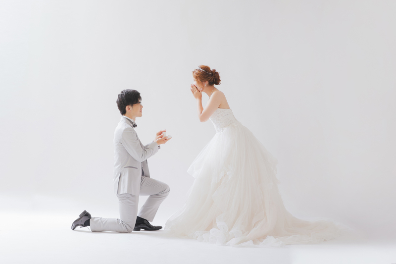 プロポーズ風ショット!