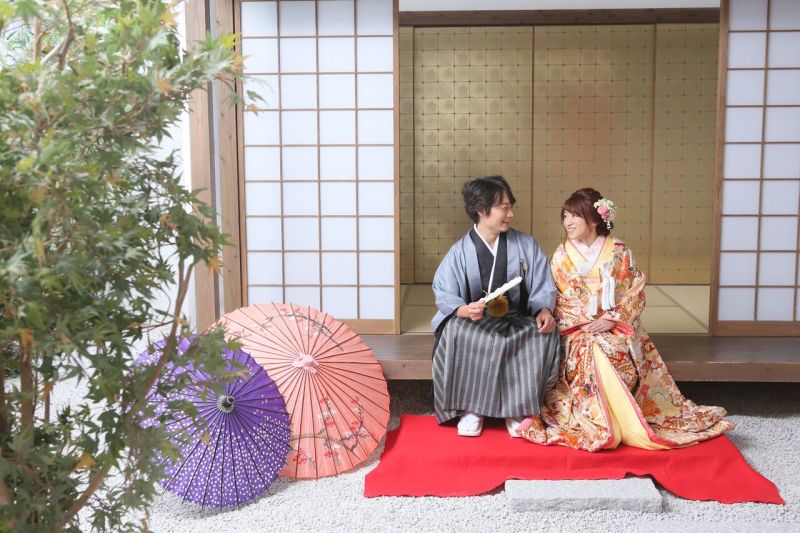 仲良くお話中…