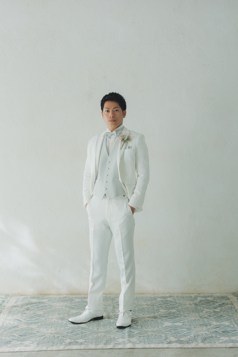 新郎様のソロカット